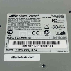 Allied Telesis AT-MC101XL Fast Ethernet Media Converter