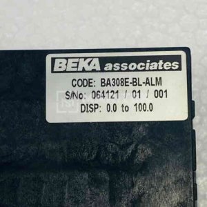 Beka Associates BA308E-BL-ALM loop-powered digital indicator