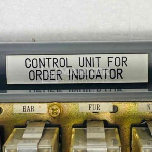 MSR 54521001 Control unit