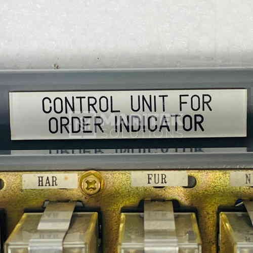 Control Unit For Order Indicator (4) MSR 54521001 Control unit