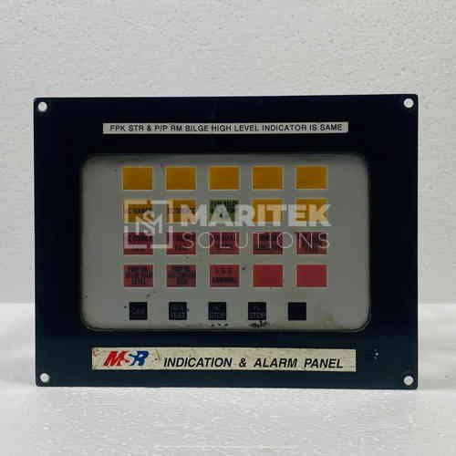 Indication & Alarm Panel (1) MSR 51718011 Indication and alarm panel