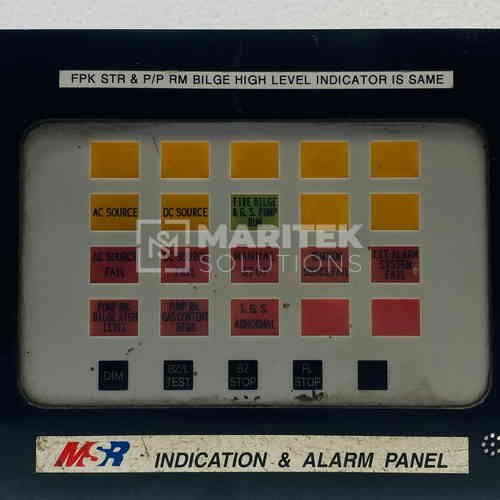 MSR 51718011 Indication and alarm panel
