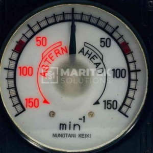 Nunotani Keiki Seisakusho JIS F8521-FE130K-KG-3 Electric propeller shaft revolution indicator receiver
