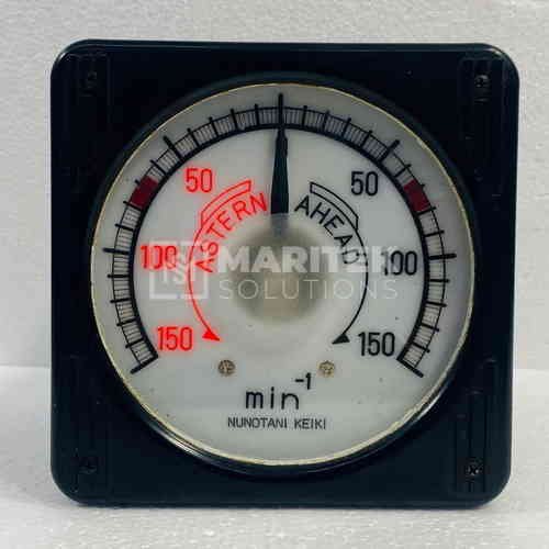 Nunotani Keiki Seisakusho JIS F8521-FE130K-KG-3 Electric propeller shaft revolution indicator receiver