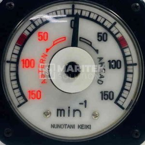 Nunotani Keiki Seisakusho JIS F 8521-FL90K KG-3 Electric propeller shaft revolution indicator receiver