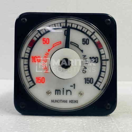 Nunotani Keiki Seisakusho JIS F 8521-FL90K KG-3 Electric propeller shaft revolution indicator receiver