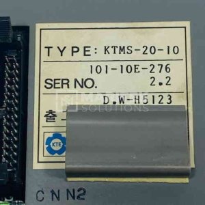 KT Electric KTMS-20-10 Alarm Panel