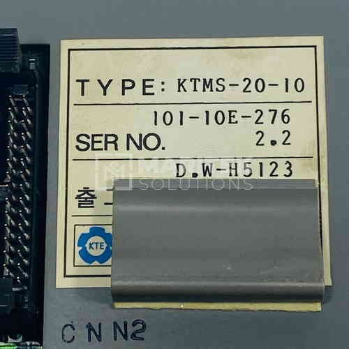 KTMS-20-10 (2) KT Electric KTMS-20-10 Alarm Panel