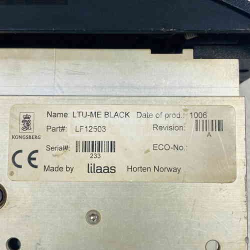 LTU-ME BLACK (5) Lilaas LTU-ME Black Lever Telegraph Unit (LF12503)