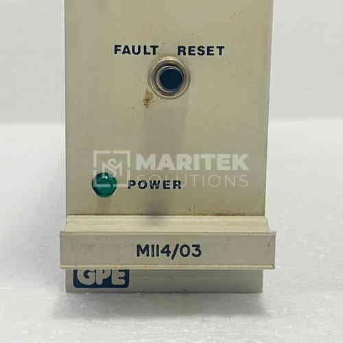 M11403 (1) GPE MII4/03 Industrial control module