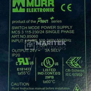 Murr Elektronik MCS 3-115-230/24 Switch mode power supply