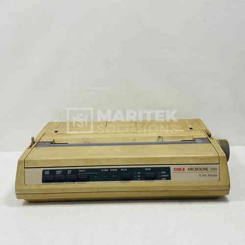 Microline 280 (4) OKI Microline 280 Dot matrix printer