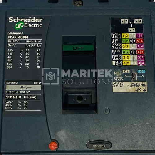 NSX 400N (5) Schneider Electric ComPact NSX400-630 Case circuit breaker