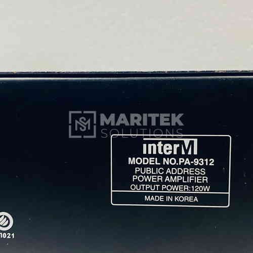 PA-9312 (4) Inter-M PA-9312 Public address power amplifier