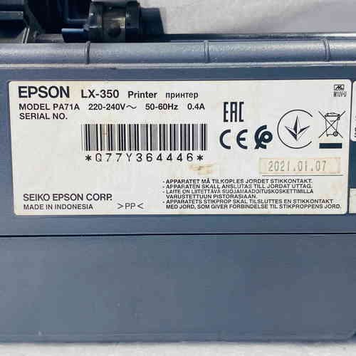 PA71A (4) Epson LX-350 Dot matrix printer (PA71A)
