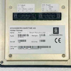 Kongsberg Maritime AS Push Button Telegraph (PBT) module