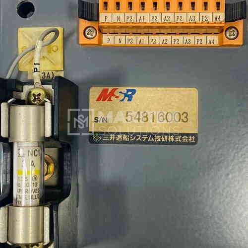 Servo Panel (6) MSR 54816003 Control panel