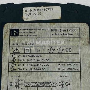Rishabh TV808 Isolation Amplifier