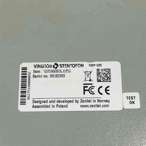 VMP-530 (2) Vingtor-Stentofon VMP-530 Waterproof Intercom Main Station