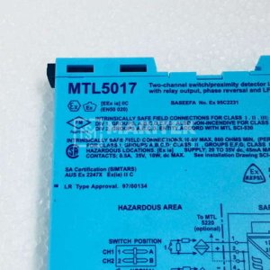 Measurement Technology MTL5017 Two-Channel Switch/Proximity Detector Interface