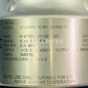 Azbil Corporation JTG940S-1E1B1-XXXX2-T1 SuperAce gauge pressure transmitter
