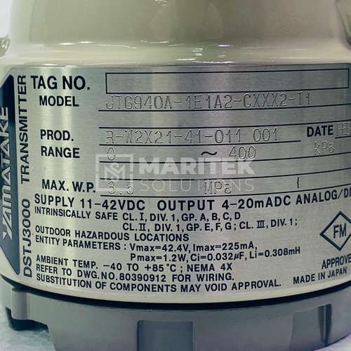 WhatsApp Image 2026-08-06 at 3.57.41 PM Yamatake JTG940A-1E1A2-CXXX2-T1 Industrial pressure transmitter