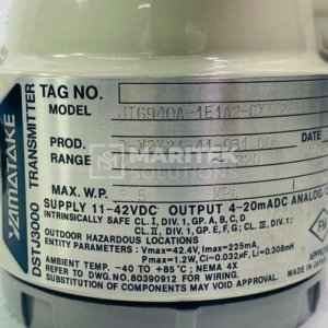 Yamatake JTG940A-1E1A2-CXXX2-T1 Gauge pressure transmitter