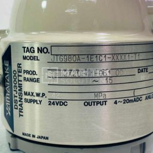 Yamatake JTG980A-1E1C1-XXXX1-T1 Industrial pressure transmitter