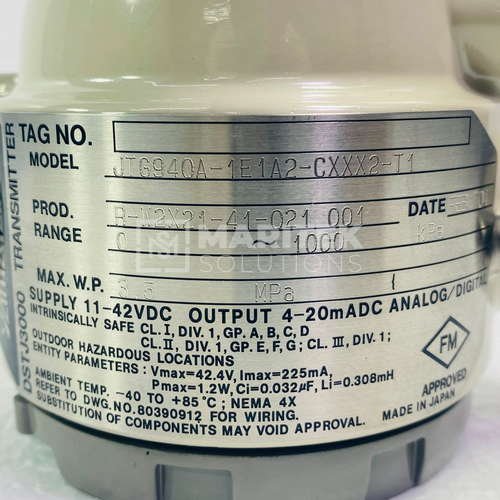 WhatsApp Image 2026-08-06 at 6.25.02 PM Yamatake JTG940A-1E1A2-CXXX2-T1 Industrial pressure transmitter
