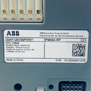 ABB PM554-RP Programmable Logic Controller (PLC) CPU module