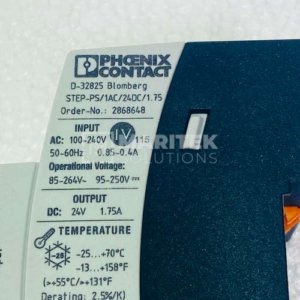 Phoenix Contact STEP-PS/1AC/24DC/1.75 STEP POWER DIN rail power supply unit