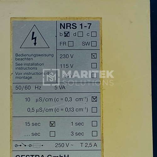WhatsApp Image 2026-08-07 at 12.04.02 PM Gestra NRS 1-7 Self-monitoring low-water level limiter