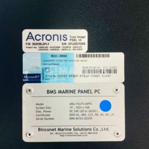 Binconet Marine Solutions ARA-15ixTS-MPPC BMS Marine Panel PC