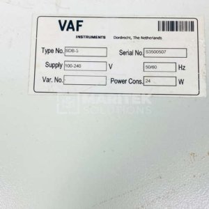 VAF Instruments SDB-3 Control Panel / Data Logging Box
