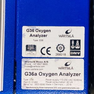Wärtsilä Moss AS G36A Oxygen Analyzer