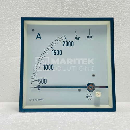 Hanssen Q500 Analog dial square panel ammeter
