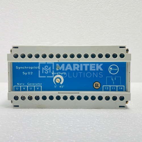 Janssen Synchropilot Sy 02 Synchronizing Relay