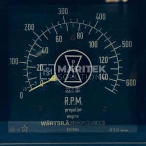 Wärtsilä Propulsion 83244 Deuta-Werke Analog R.P.M. meter