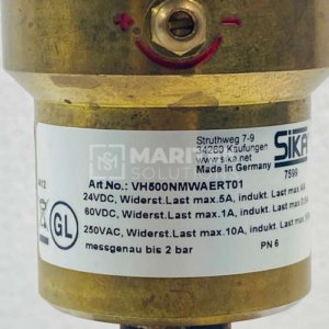 Sika VH500NMWAERT01 Paddle Flow Switch