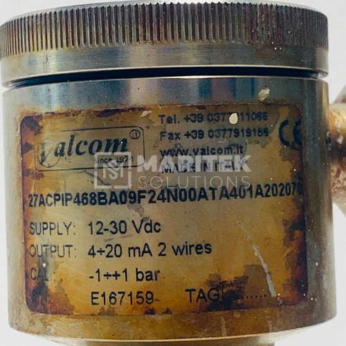 WhatsApp Image 2026-08-17 at 4.04.39 PM Valcom 27ACPIP468BA09F24N00ATA401A20207 Industrial electronic pressure and vacuum transmitter