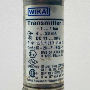 WIKA IS-20-F Intrinsically safe industrial pressure transmitter