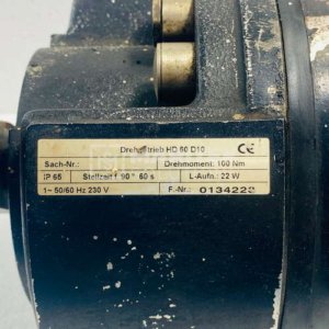 Saacke HD 60 D10 Rotary electric actuator