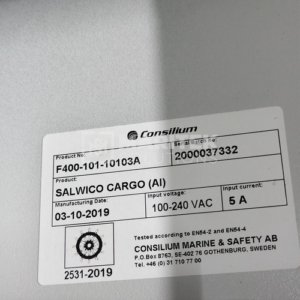 CONSILIUM SALWICO F400-101-10103A FIRE DETECTION SYSTEM