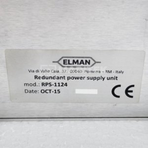 ELMAN RPS-1124 REDUNDANT POWER SUPPLY UNIT