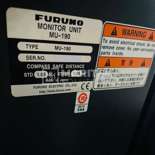 FURUNO MU 190 MONITER UNIT FURUNO MU-190 MONITER UNIT