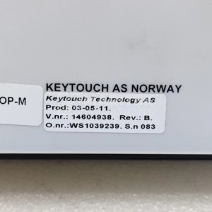 KONGSBERG 14604938 TOP SYSTEM ALARM COMMAND CONTROL PANEL