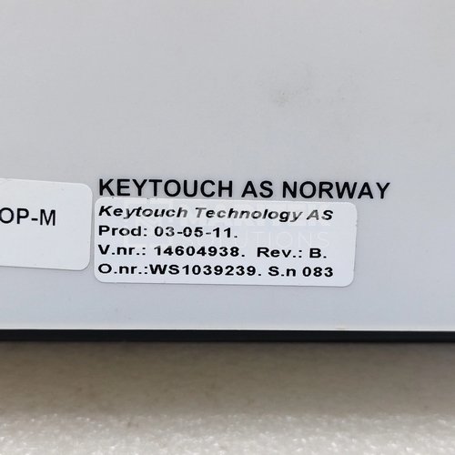 KONGSBERG 14604938 TOP SYSTEM ALARM COMMAND CONTROL PANEL _3 KONGSBERG 14604938 TOP SYSTEM ALARM COMMAND CONTROL PANEL