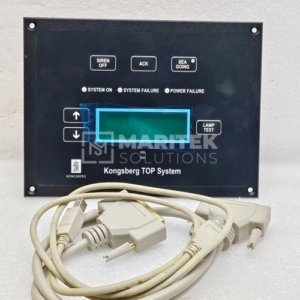 KONGSBERG 14604938 TOP SYSTEM ALARM COMMAND CONTROL PANEL