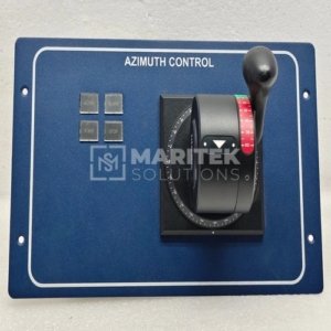KONGSBERG 315762 AZIMUTH CONTROL WITH LILAAS LF70L-01-86 CONTROL LEVER