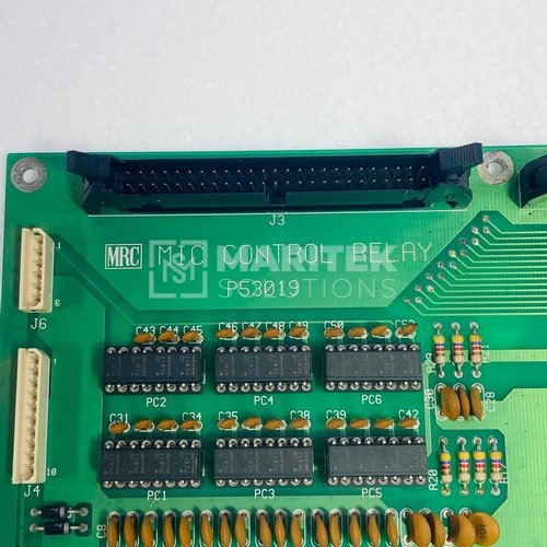MRC P53019 Mic Control Relay printed circuit board MRC P53019 Mic Control Relay printed circuit board